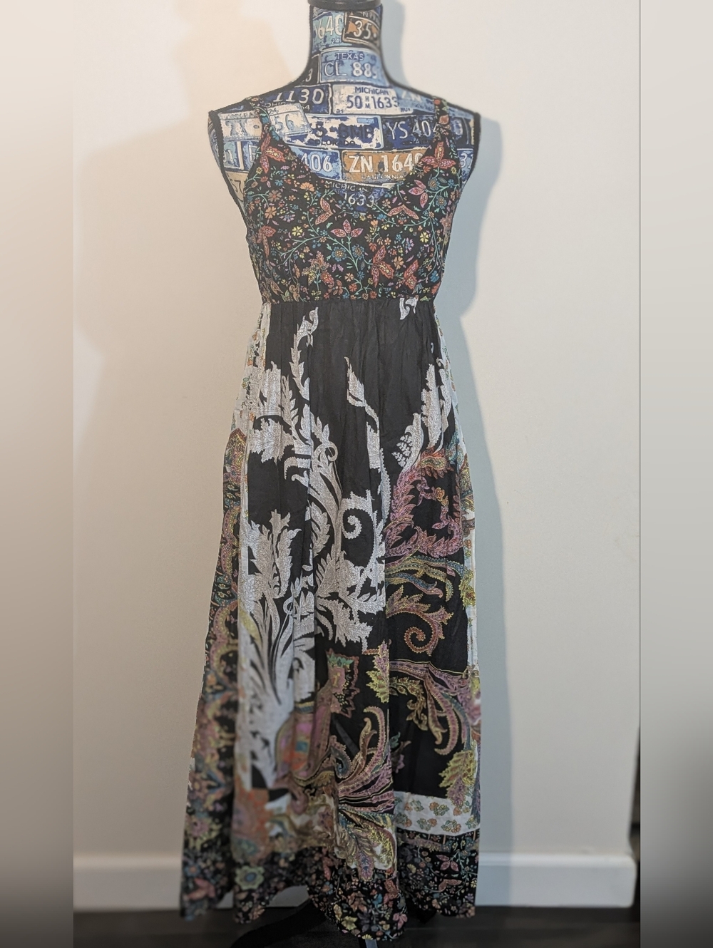 Studio West Paisley Print Summer Sundress